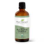 Plant Therapy Organic Eucalyptus Globulus Essential Oils 100% Pure, Usda Certified Organic, Undiluted, Natural Aromatherapy, Therapeutic Grade 100 Ml (3.3 Oz) Plant Therapy Organic Eucalyptus Globulus Essential Oils 100% Pure, Usda Certified Organic, Undiluted, Natural Aromatherapy, Therapeutic Grade 100 Ml (3.3 Oz)