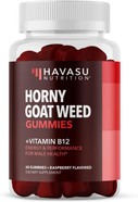 Horny Goat Weed Gummies With Vitamin B12 - Energy, Endurance & Performance Support For Men And Women - Enhanced With B12 Vitamins For Mood & Male Health Support - 60 Raspberry Vegan Gummies Horny Goat Weed Gummies With Vitamin B12 - Energy, Endurance & Performance Support For Men And Women - Enhanced With B12 Vitamins For Mood & Male Health Support - 60 Raspberry Vegan Gummies