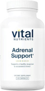 Vital Nutrients Adrenal Support | Adrenal Support Supplements For Gland Function And Cortisol Management | Supports Energy And Stress Levels | Gluten, Dairy, Soy Free | 120 Capsules