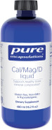 Pure Encapsulations Cal/Mag/D Liquid | Calcium, Magnesium And Vitamin D In A Convenient Liquid Form | 16.2 Fl. Oz Pure Encapsulations Cal/Mag/D Liquid | Calcium, Magnesium And Vitamin D In A Convenient Liquid Form | 16.2 Fl. Oz
