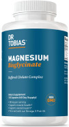 Dr. Tobias Magnesium Bisglycinate, High Absorption Magnesium Buffered Chelate Complex, 200 Mg Per Capsule, Supports Energy, Muscle, Bone & Joint Health, Non-Gmo Magnesium Supplement, 120 Capsules