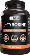 Pure Original Ingredients L-Tyrosine (365 Capsules) No Magnesium Or Rice Fillers, Always Pure, Lab Verified Pure Original Ingredients L-Tyrosine (365 Capsules) No Magnesium Or Rice Fillers, Always Pure, Lab Verified