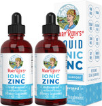 Maryruth Organics, Ionic Zinc Liquid Drops For Immune Support Unflavored 4Oz.(120 Ml) 2 Pack Maryruth Organics, Ionic Zinc Liquid Drops For Immune Support Unflavored 4Oz.(120 Ml) 2 Pack