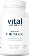 Vital Nutrients Ultra Pureã¢Â® Fish Oil 700 | Supports Heart, Brain, And Joint Health* | Sustainably Sourced High Epa & Dha Omega-3 Fatty Acid | Lemon Flavor | Gluten, Dairy & Soy Free | 60 Softgels Vital Nutrients Ultra Pureã¢Â® Fish Oil 700 | Supports Heart, Brain, And Joint Health* | Sustainably Sourced High Epa & Dha Omega-3 Fatty Acid | Lemon Flavor | Gluten, Dairy & Soy Free | 60 Softgels