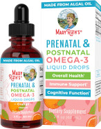 Prenatal & Postnatal Omega-3 Liquid Drops By Maryruth'S 800Mg Dha & 8Mg Of Epa Per Serving | Overall Wellness For Mom & Baby | 2Oz Prenatal & Postnatal Omega-3 Liquid Drops By Maryruth'S 800Mg Dha & 8Mg Of Epa Per Serving | Overall Wellness For Mom & Baby | 2Oz