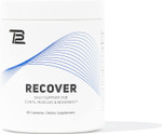 Tb12 Recover - Premium Natural Recovery Supplement With Tart Cherry, Egg Membrane, Curcumin, And Boswellia To Support Muscle Recovery, Joint Mobility, And A Healthy Inflammatory Response Tb12 Recover - Premium Natural Recovery Supplement With Tart Cherry, Egg Membrane, Curcumin, And Boswellia To Support Muscle Recovery, Joint Mobility, And A Healthy Inflammatory Response