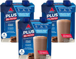 Atkins Creamy Milk Chocolate Plus Protein Shake, 30G Protein, 7G Fiber, 2G Net Carb, 1G Sugar, Keto Friendly, Low Carb, High Protein Drink, 12 Count Atkins Creamy Milk Chocolate Plus Protein Shake, 30G Protein, 7G Fiber, 2G Net Carb, 1G Sugar, Keto Friendly, Low Carb, High Protein Drink, 12 Count