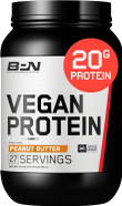 Bare Performance Nutrition Vegan Protein, Plant Based Protein, Pea Protein, Watermelon And Pumpkin Protein, Naturally Sweetened And Flavored (27 Servings, Peanut Butter Cookie)