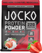 Jocko Mã£Â¶Lk Whey Protein Powder 22G Sugar Free Monk Fruit Blend - Muscle Recovery & Growth, Packaging May Vary (31 Servings, Strawberry Milkshake) Jocko Mã£Â¶Lk Whey Protein Powder 22G Sugar Free Monk Fruit Blend - Muscle Recovery & Growth, Packaging May Vary (31 Servings, Strawberry Milkshake)