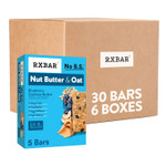 Rxbar Nut Butter And Oat Protein Bars, Protein Snacks, Snack Bars, Blueberry Cashew Butter (6 Boxes, 30 Bars) Rxbar Nut Butter And Oat Protein Bars, Protein Snacks, Snack Bars, Blueberry Cashew Butter (6 Boxes, 30 Bars)