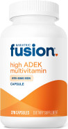 Bariatric Fusion High Adek Multivitamin With Iron | Bariatric Multivitamin For Duodenal Switch | Easy To Swallow Adek Vitamins Bariatric | 90 Capsules | One Month Supply