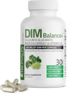 Bronson Dim Balance+ Calcium D-Glucarate, Broccoli Sprouts And Vitamin D3 200 Mg Of Dim Per Capsule Supports Estrogen Metabolism And Balanced Hormone Levels Non-Gmo, 30 Vegetarian Capsules Bronson Dim Balance+ Calcium D-Glucarate, Broccoli Sprouts And Vitamin D3 200 Mg Of Dim Per Capsule Supports Estrogen Metabolism And Balanced Hormone Levels Non-Gmo, 30 Vegetarian Capsules