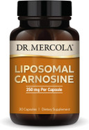 Dr. Mercola Liposomal Carnosine, 250Mg Per Capsule, 30 Servings (30 Capsules), Dietary Supplement, Supports Metabolic Health, Non Gmo