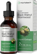 Horbã£Â¤Ach Black Walnut Wormwood Liquid Extract | 2 Fl Oz | Alcohol Free Tincture | Vegetarian, Non-Gmo & Gluten Free