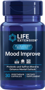 Life Extension Florassist Mood - Probiotic & Saffron Blend  Gluten-Free, Non-Gmo, Vegetarian - 30 Capsules