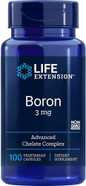 Life Extension Boron 3 Mg With Riboflavin (Vitamin B2)  Supports Healthy Bones, Hormone Activity & Immune Function  Gluten-Free, Non-Gmo  100 Vegetarian Capsules
