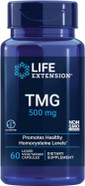 Life Extension Tmg 500 Mg Trimethylglycine Supplement Encourages Healthy Homocysteine Levels Gluten-Free Non-Gmo Vegetarian 60 Liquid Vegetarian Capsules Life Extension Tmg 500 Mg Trimethylglycine Supplement Encourages Healthy Homocysteine Levels Gluten-Free Non-Gmo Vegetarian 60 Liquid Vegetarian Capsules