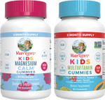 Maryruth'S Multivitamin (Strawberry) And Magnesium Calm Gummies (Hibiscus) For Kids | Clean Label Project Verifiedã¢Â® | Vitamins For Overall Wellness And Sleep| Vegan, Non-Gmo, Gluten Free