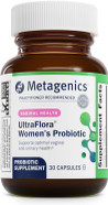 Metagenics Ultraflora Women'S Probiotics For Vaginal Health - Support Microflora & Urinary Comfort - With Lactobacillus Rhamnosus & Lactobacillus Gr-1 Reuteri Rc-14 - Non-Gmo - 30 Count