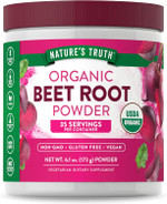 Nature'S Truth Organic Beet Root Powder | 6.1 Oz | Usda Organic | Vegan, Non-Gmo & Gluten Free Supplement Nature'S Truth Organic Beet Root Powder | 6.1 Oz | Usda Organic | Vegan, Non-Gmo & Gluten Free Supplement