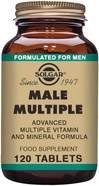 Solgar Male Multiple - 120 Tablets - Multivitamin, Mineral & Herbal Formula For Men - Vegan, Gluten Free & Dairy Free - 40 Servings Solgar Male Multiple - 120 Tablets - Multivitamin, Mineral & Herbal Formula For Men - Vegan, Gluten Free & Dairy Free - 40 Servings