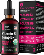 Liquid Vitamin B Complex Supplement Energy Supplements For Women And Men: Vitamins B3, B6, B9 & Folic Acid For Optimal Health - Hair, Skin & Nails Support - Vegan Super B Complex - Made In Usa - 2Oz Liquid Vitamin B Complex Supplement Energy Supplements For Women And Men: Vitamins B3, B6, B9 & Folic Acid For Optimal Health - Hair, Skin & Nails Support - Vegan Super B Complex - Made In Usa - 2Oz
