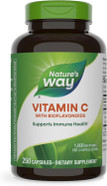 Nature'S Way Vitamin C With Bioflavonoids, Immune Support*, 1000 Mg Per Serving, 250 Capsules Nature'S Way Vitamin C With Bioflavonoids, Immune Support*, 1000 Mg Per Serving, 250 Capsules