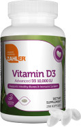Zahler - Advanced Vitamin D3 10,000 Iu Softgels (250 Count) Kosher Vegetarian Friendly Vitamin D For Immune Support, Bone, Teeth & Muscle Health - Easy Swallow Vit D 3