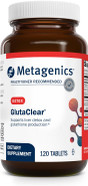 Metagenics Glutaclear - Advanced Glutathione Support* - 750 Mg Niacin - Potent Antioxidant Support* - With Broccoli Seed Extract & Vitamin C - Non-Gmo & Gluten Free - 120 Tablets