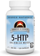 Source Naturals Serene Science 5-Htp, Balanced Mood*, Non-Gmo Dietary Supplement, 200 Mg - 120 Capsules Source Naturals Serene Science 5-Htp, Balanced Mood*, Non-Gmo Dietary Supplement, 200 Mg - 120 Capsules
