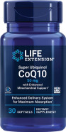 Life Extension Super Ubiquinol Coq10 With Enhanced Mitochondrial Support, Heart Health Supplement, Maximum Absorption, 50 Mg, Non-Gmo, Gluten-Free, 30 Softgels Life Extension Super Ubiquinol Coq10 With Enhanced Mitochondrial Support, Heart Health Supplement, Maximum Absorption, 50 Mg, Non-Gmo, Gluten-Free, 30 Softgels