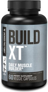 Jacked Factory Build-Xt Daily Muscle Builder & Performance Enhancer - Muscle Building Supplement For Muscular Strength & Growth | Trademarked Ingredients Peak02, Elevatp, & Astragin - 60 Veggie Pills