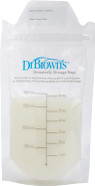 Dr. Brownã¢ÂS Breast Milk Storage Bags, Disposable And Durable Bags For Freezing & Heating Breast Milk, (50Ct) 6 Oz Bags, Bpa Free