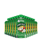 Gerber Organic Baby Food Pouches, Toddler, Plant-Tastic, Sunshine Pineapple Fusion, Fruit & Yogurt Alternative With Oat & Coconut Milk, Non-Dairy, 3.5 Oz (Pack Of 12) Gerber Organic Baby Food Pouches, Toddler, Plant-Tastic, Sunshine Pineapple Fusion, Fruit & Yogurt Alternative With Oat & Coconut Milk, Non-Dairy, 3.5 Oz (Pack Of 12)