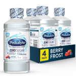 Pedialyte Electrolyte Water With Zero Sugar, Hydration With 3 Key Electrolytes & Zinc For Immune Support, Berry Frost, 33.8 Fl Oz (Pack Of 4) Pedialyte Electrolyte Water With Zero Sugar, Hydration With 3 Key Electrolytes & Zinc For Immune Support, Berry Frost, 33.8 Fl Oz (Pack Of 4)