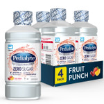Pedialyte Electrolyte Water With Zero Sugar, Hydration With 3 Key Electrolytes & Zinc For Immune Support, Fruit Punch, 1 Liter, 33.8 Fl Oz (Pack Of 4) Pedialyte Electrolyte Water With Zero Sugar, Hydration With 3 Key Electrolytes & Zinc For Immune Support, Fruit Punch, 1 Liter, 33.8 Fl Oz (Pack Of 4)