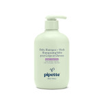Pipette Baby Shampoo And Body Wash - Fragrance Free, Tear-Free Bath Time, Hypoallergenic, Moisturizing Plant-Derived Squalane, New Formula, 11.8 Fl Oz