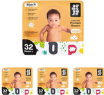 Hello Bello Premium Baby Diapers Size Newborn I 32 Count Of Disposable, Extra-Absorbent, Hypoallergenic Baby Diapers With Snug And Comfort Fit I Alphabet Soup (Pack Of 4) Hello Bello Premium Baby Diapers Size Newborn I 32 Count Of Disposable, Extra-Absorbent, Hypoallergenic Baby Diapers With Snug And Comfort Fit I Alphabet Soup (Pack Of 4)