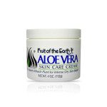 Fruit Of The Earth Aloe Vera Skin Care Cream 4 Ounce Cream