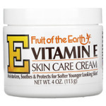 Fruit Of The Earth Bogo Cream Vitamin-E 4 Ounce Jar (113G)