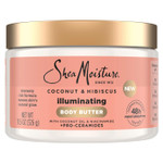 Sheamoisture Illuminating Body Butter With Coconut & Hibiscus, Niacinamide And Pro-Ceramides, Renewing Skinã¢ÂS Natural Glow, 48H Moisturizing 11.5 Oz
