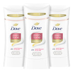 Dove Even Tone Antiperspirant Deodorant Stick Peach Blossom & Rice Milk 3 Count 2.6 Oz