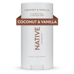 Native Deodorant Contains Naturally Derived Ingredients, 72 Hour Odor Control | Deodorant For Women And Men, Aluminum Free With Baking Soda, Coconut Oil And Shea Butter | Coconut & Vanilla Native Deodorant Contains Naturally Derived Ingredients, 72 Hour Odor Control | Deodorant For Women And Men, Aluminum Free With Baking Soda, Coconut Oil And Shea Butter | Coconut & Vanilla