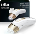 Braun Ipl Long-Lasting Hair Removal For Women And Men, Silk Expert Pro 5 Pl5137 With Venus Swirl Razor, Long-Lasting Reduction In Hair Regrowth For Body & Face, Corded, Pl5137 Braun Ipl Long-Lasting Hair Removal For Women And Men, Silk Expert Pro 5 Pl5137 With Venus Swirl Razor, Long-Lasting Reduction In Hair Regrowth For Body & Face, Corded, Pl5137