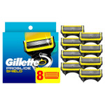 Gillette Proglide Shield Razor Refills For Men, Shield From Irritation, 5 Bladed Razor With Precision Trimmer, 8 Blade Refills