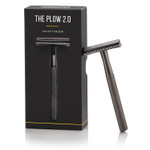 Manscapedã¢Â® The Plowã¢Â® 2.0 Premium Single Blade Double-Edged Safety Face Razor For Men