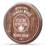 Viking Revolution Sandalwood Beard Balm - Beard Butter With Argan Oil, Beard Softener For Men With Jojoba Oil - Beard Moisturizer For Men With Beeswax - Beard Wax For Men (2Oz, 2 Pack) Viking Revolution Sandalwood Beard Balm - Beard Butter With Argan Oil, Beard Softener For Men With Jojoba Oil - Beard Moisturizer For Men With Beeswax - Beard Wax For Men (2Oz, 2 Pack)