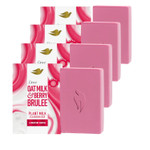 Dove Plant Milk Cleansing Bar Soap Oat Milk & Berry Brulee Moisture Marvel 4 Count For Moisturized Skin Gentle Cleanser, No Sulfate Cleansers Or Parabens, 98% Biodegradable Formula 5 Oz Dove Plant Milk Cleansing Bar Soap Oat Milk & Berry Brulee Moisture Marvel 4 Count For Moisturized Skin Gentle Cleanser, No Sulfate Cleansers Or Parabens, 98% Biodegradable Formula 5 Oz