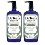 Dr Teal'S Body Wash With Pure Epsom Salt, Cannabis Sativa Hemp Seed Oil, 24 Fl Oz (Pack Of 2) (Packaging May Vary)