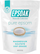 Epsoak Epsom Salt 2 Lb. Magnesium Sulfate Usp. (Qty. 1 X 2Lb. Bags) Resealable Epsom Salt Bulk Bags Unscented, Made In The Usa, Cruelty-Free Certified Epsoak Epsom Salt 2 Lb. Magnesium Sulfate Usp. (Qty. 1 X 2Lb. Bags) Resealable Epsom Salt Bulk Bags Unscented, Made In The Usa, Cruelty-Free Certified